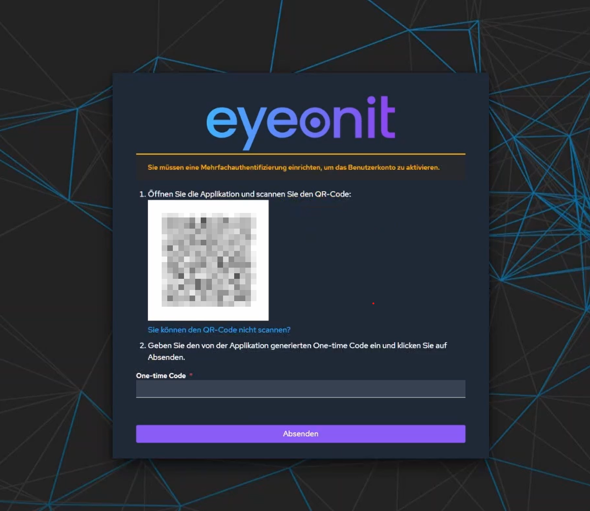 QR-Code für die 2FA-Einrichtung